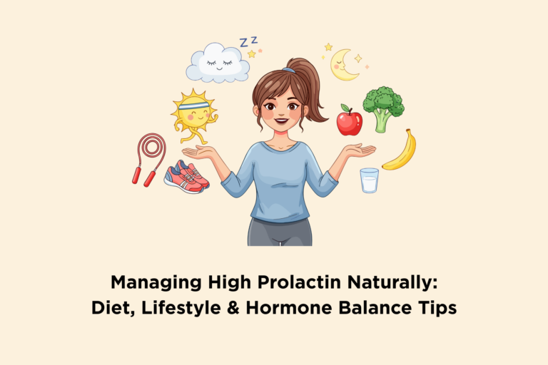 Managing High Prolactin Naturally: Diet, Lifestyle & Hormone Balance Tips