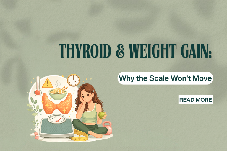 Thyroid & Weight Gain: Why the Scale Won’t Move (Even When You’re Doing Everything Right)